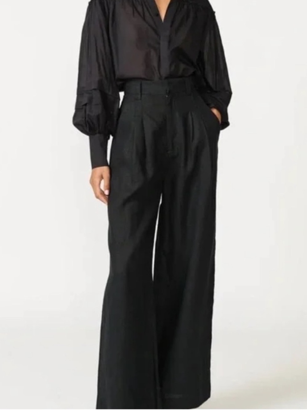 Aureta for free people linen pants